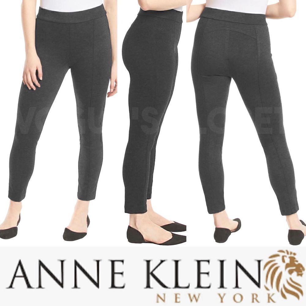 NEW! Anne Klein Ladies Tummy Control Ponte Mid-Weight Pant